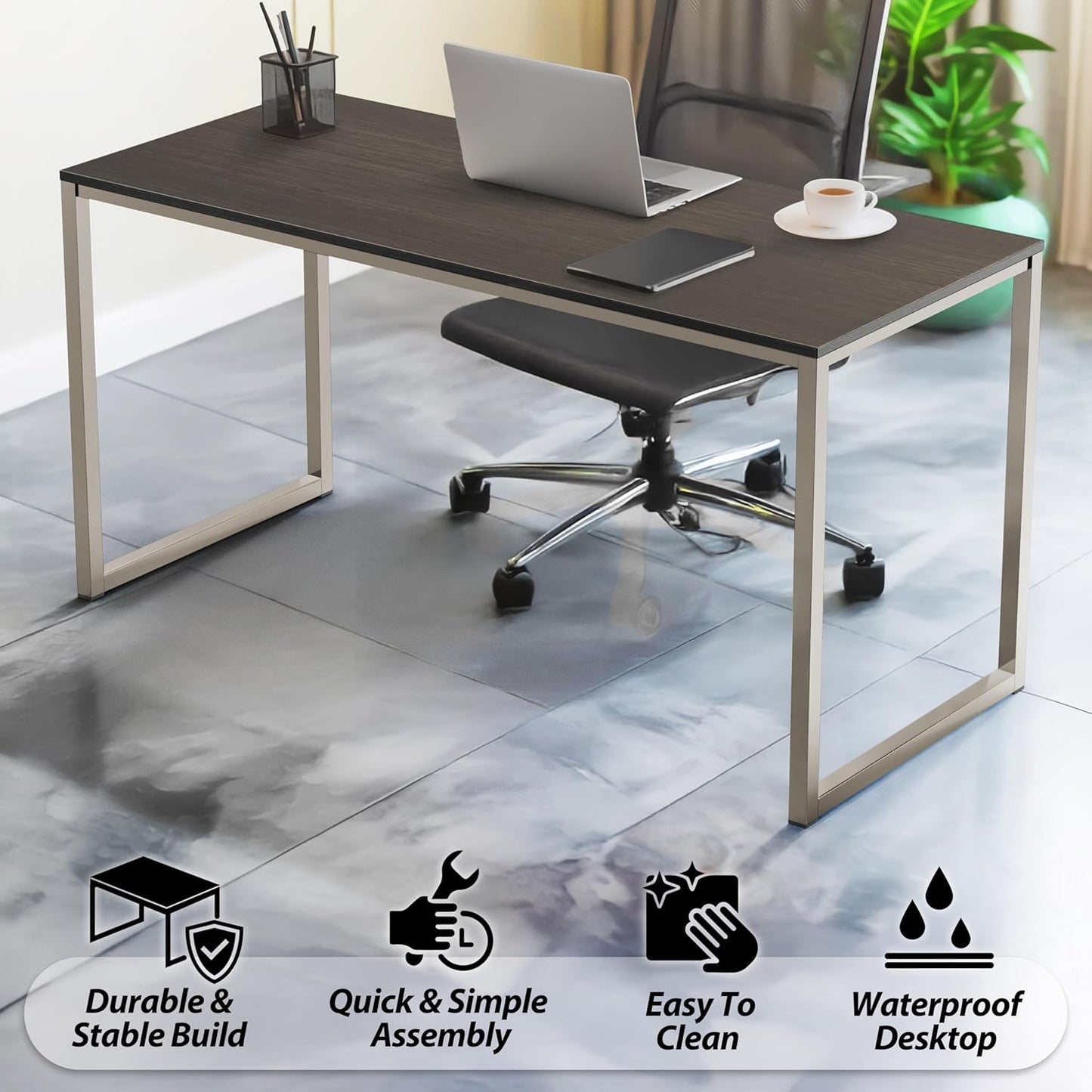 Mission 40-Inch Home Office Computer Desk, Espresso